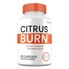 Citrus Burn Capsules, Max Strength Natural Supplement, CitrusBurn Pills (1 Pack)