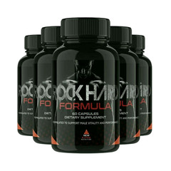 5-Pack Rock Hard Composition Pills, Rock Hard Formula Male – Support 300 Formula