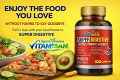 Enhanced Super Digestive Enzymes 100 Caps probiotic & prebiotic