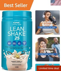Total Lean Lean Shake 25 – Smooth French Vanilla Protein Powder for Nutrition