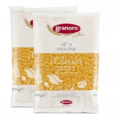 I Classici Stelline #74 – Star Pasta for Soups, Italian Durum-Wheat, Non-GMO,…