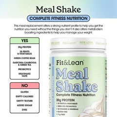 Delicious Vanilla Meal Replacement Drink – 26 Vitamins & 1 Pound of Nutrition