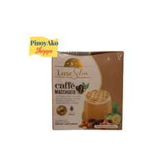 Luxe Slim Caffe Macchiato with Sweet Stevia. 10 sachets. US Seller.