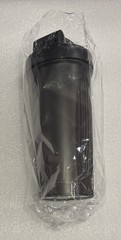 NEW Black Shaker Bottle 600ml – Protein Mixer bottle BPA Free Dishwasher Safe