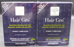 New Nordic Hair Gro Dietary Supplement 60 TABS EACH EXP:11/26+ New & Sealed