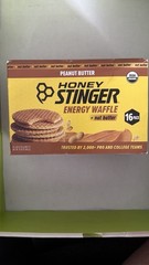 16 Pack ​Honey Stinger Organic Energy Waffle + Nut Butter – Peanut Butter -01/27