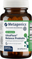Metagenics Ultraflora Balance Probiotic – Shelf-Stable Daily Gut Health Suppleme