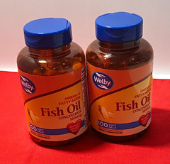 Welby Omega-3 Fish Oil 1200mg EPA DHA 100 Softgels Mercury Purified