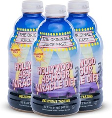 Hollywood Diet – Hollywood 48 Hr. Miracle Diet 32 fl.oz/947 mL Each (Pack of 3)