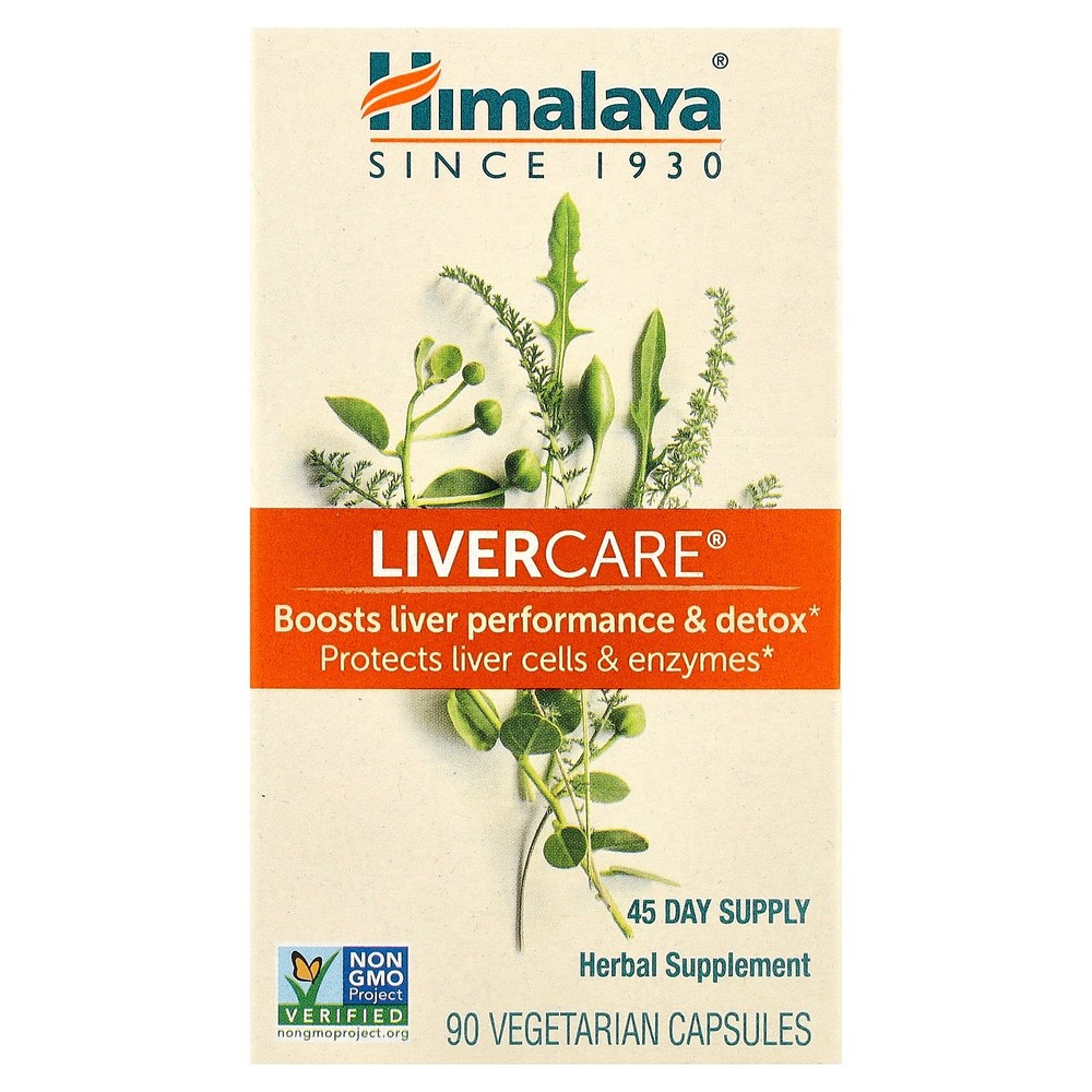 2 X Himalaya, LiverCare�, 90 Vegetarian Capsules