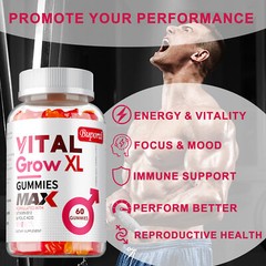 Vital Grow XL Male Gummies – Supports Health, Enhances Muscle Endurance