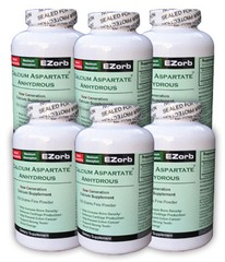 6 Btls. EZorb Calcium Powder Low Price Save $43.00, an Elixir Industry Product