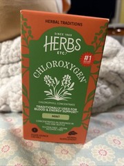 Herbs Etc. Chloroxygen Mint 30ml Exp 01/06/2029