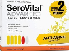 SeroVital Advanced Dietary Supplement 120 Capsules + 60 Tablets