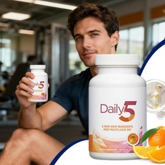 Daily Multivitami Daily5Fruits 90Ct Supplement Organic Organic Health Accessory