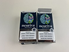 Lot of 2 Neuriva Memory 3D Brian Health 30 Capsules (60 Capsules Total)EXP 04/27