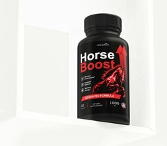 (4 Pack) Horse Boost Pills Male Health Support Formula HorseBoost 240 Capsules