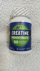 Noavii Creatine Monohydrate 90 Vegetarian Capsules 2,500 mg Muscle Building