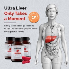 3pcs UpWellness Ultra Liver Supplement for Liver Health and Gallbladder Suppo…