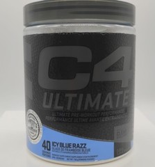Cellucor C4 Ultimate – Pre Workout Powder – 40 Servings – Icy Blue Razz