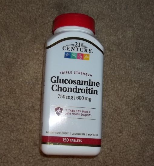 New 21st Century Triple Strength Glucosamine Chondroitin 150 Tablets Exp 2/2029