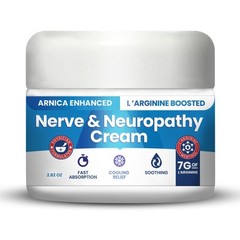 Neuropathy Cream Arnica Enhanced and L’Arginine Boosted Formula – Maximum Str…