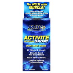 2 X MHP, Activite Sport, Multi Vitamin, Time Released, 120 Tablets