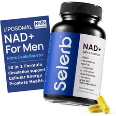 Men’s Selerb Health Supplement Prostate Support with Resveratrol CoQ10 60caps