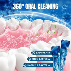 Portable Travel Size Mouthwash Packets – TSA-Approved 0.41 Fl Oz (Pack of 60)