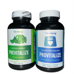 Provitalize & Previtalize Dietary Supplement Combo NEW /SEALED BB Company