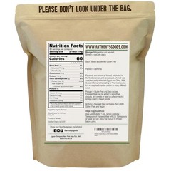 Anthony’s Organic Flaxseed Meal Set, 2-Pack, 2.5 lb Each