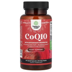 2 X Nature’s Craft, CoQ10, 60 Liquid Capsules (100 mg per Capsule)