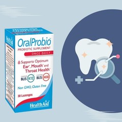 HealthAid OralProbio – BLIS K12 & M18 Oral Probiotic Lozenges – Supports Oral…