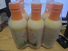 6 packs x (1L) Forever Living Aloe Vera Gel Aleo Mango 🥭 Free Shipping