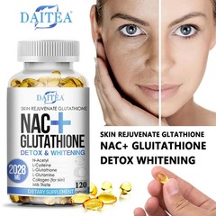 Nac Glutathione Collagen Softgel Skin Whitening Anti-Aging Antioxidant ImmuneNEW