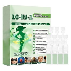 Premium 10 in1 Herbal Health Boost Oral Liquid – Weight & Fat Management Skin Fi