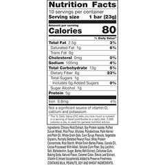 Indulgent 80 Cal Chewy Bars in Chocolate Peanut Butter – 10 Count Value Pack