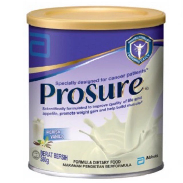Abbott Pro Sure Milk High Protein Prebiotic EPA 380g Nutritional Drink FAST SHIP