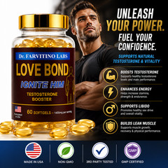 Ignite Him™ Testosterone Booster for Men | Energy, Stamina, Performance & Desire