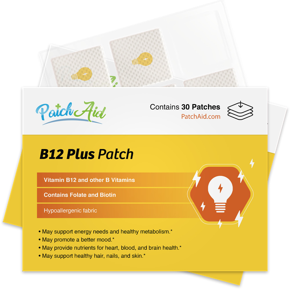 B12 Energy Plus Vitamin Patch by PatchAid