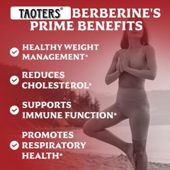 Berberine with Ceylon Cinnamon 25600mg 60/120 Caps Heart Health & Immune