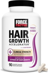 Force Factor Hair Growth Multivitamin for Thicker Hair, Skin & Nails – Biotin
