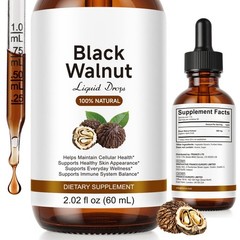 ECHTEYUN Black Walnut Cleanse for Humans Tincture | Detox 2 Fl Oz (Pack of 1)
