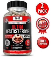 (2 Pack) Ultra Testosterone 90Ct, Muscle & Testosterone Support, Bodybuilding