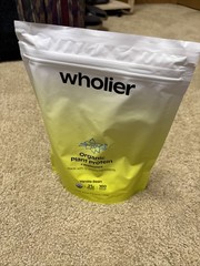 wholier Organic Plant Protein + Prebiotics. Clean Vegan Protein. 21g of Prote…