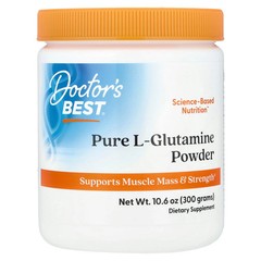 2 X Doctor’s Best, Pure L-Glutamine Powder, 10.6 oz (300 g)