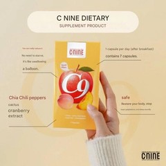 C9 C-NINE Slimming 7 Capsules Thailand reduce fat absorption increase metabolism