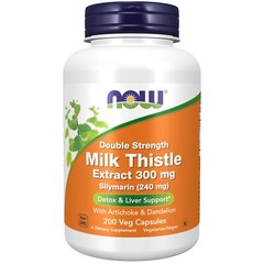 Double Strength Silymarin 300mg Vegan Herbal Supplement 200 Count