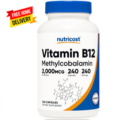 Nutricost Methylcobalamin Vitamin B12 Capsules – 240
