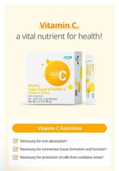 ATOMY Color Food VITAMIN C Health Supplement 90 Sticks x 2g Vitamin C 500mg